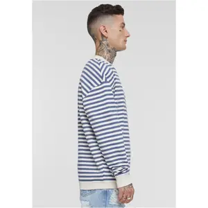 Camisola de gola redonda às riscas Urban Classics image-5