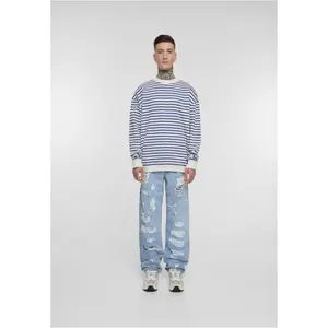 Camisola de gola redonda às riscas Urban Classics image-2