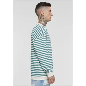 Camisola de gola redonda às riscas Urban Classics image-5