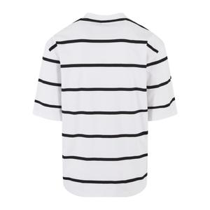 Camiseta oversize de rayas Urban Classics Modern image-3