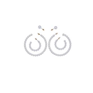 tb6480-00109-pearl-earrings-urban-classics-x3-gold-one-size