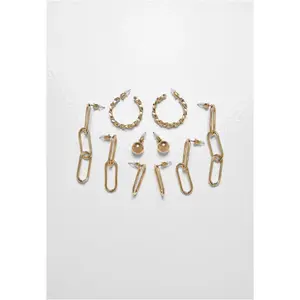 Various chain earrings Urban Classics (x5) image-1