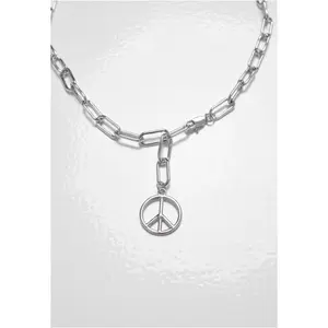 Collier chaine Y Urban Classics Peace Pendant image-1