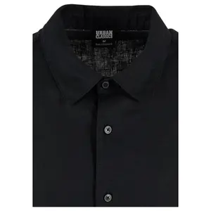 Hemd aus Baumwolle und Leinen Urban Classics Boxy image-5