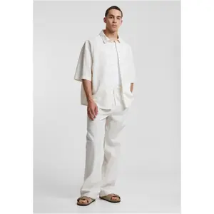 Hemd aus Baumwolle und Leinen Urban Classics Boxy image-2