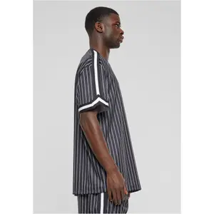 Oversized striped knit T-shirt Urban Classics image-3