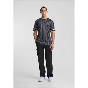 Oversized striped knit T-shirt Urban Classics image-4