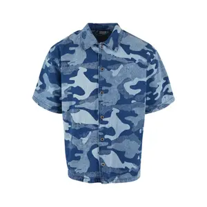 Boxy printed shirt Urban Classics image-0