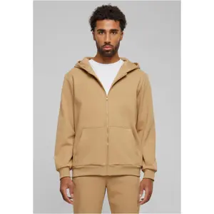 Sweatshirt com capuz e fecho de correr Urban Classics Cozy image-1