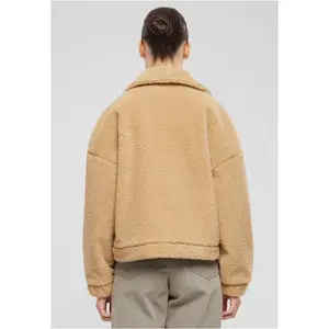 Women's crop fleece Urban Classics Sherpa image-1