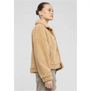 Women's crop fleece Urban Classics Sherpa image-3