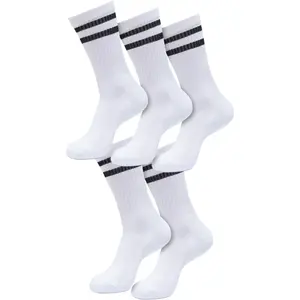 Calcetines de doble banda Urban Classics (x5)