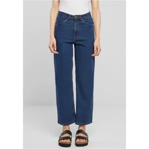 Vaqueros cortos rectos para mujer Urban Classics image-1