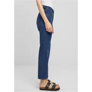 Vaqueros cortos rectos para mujer Urban Classics image-6