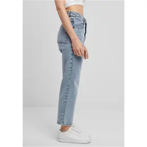 Jeans court à jambe droite femme Urban Classics image-6