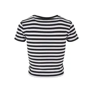 Women's short striped T-shirt Urban Classics image-1