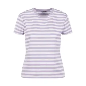Women's regular striped T-shirt Urban Classics
