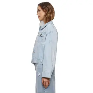 Women's oversized denim jacket Urban Classics 80‘s image-2