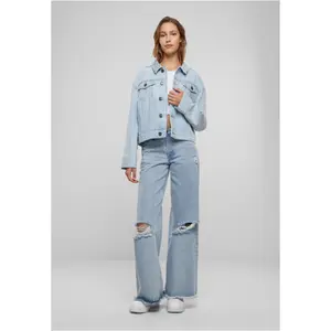 Women's oversized denim jacket Urban Classics 80‘s image-1