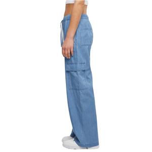 Pantalones cargo vaqueros de mujer Urban Classics image-5