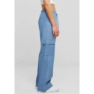 Pantalones cargo vaqueros de mujer Urban Classics image-6