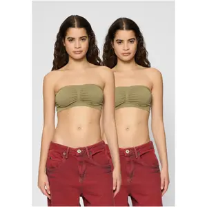 Women's bandeau top Urban Classics Pads (x2) image-0
