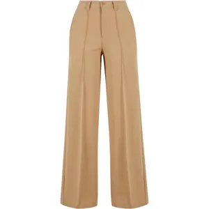 Women's wide-leg viscose Trousers Urban Classics image-0