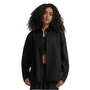 Chemise oversize en lin mélange femme Urban Classics image-1