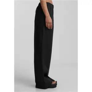 Pantalon en lin mélange femme Urban Classics Wide image-6