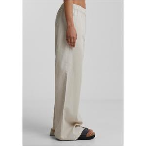 Pantalon en lin mélange femme Urban Classics Wide image-6