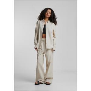 Pantalon en lin mélange femme Urban Classics Wide image-2