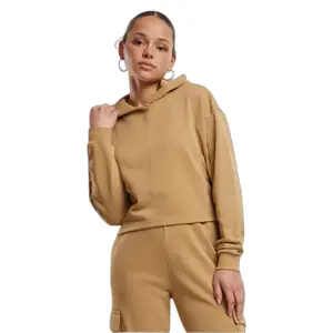 Sweatshirt à capuche oversize court femme Urban Classics image-1