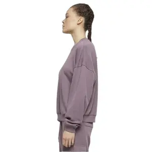 Oversize Rundhalsausschnitt Pulli für Damen Urban Classics Light Terry image-3
