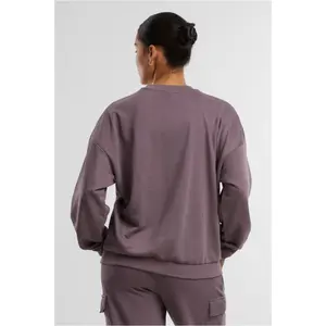 Oversize Rundhalsausschnitt Pulli für Damen Urban Classics Light Terry image-4