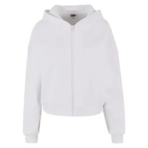 Sweatshirt à capuche court et zippé femme Urban Classics Cozy image-0