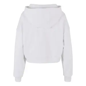 Sweatshirt à capuche court et zippé femme Urban Classics Cozy image-1