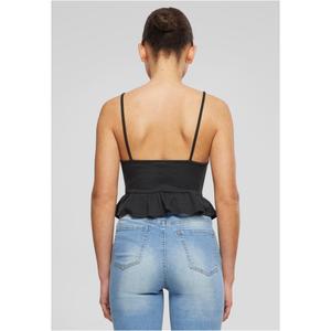 Tank top med flæser i præget piqué til kvinder Urban Classics image-4