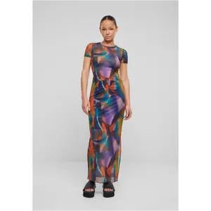 Women's mesh T-shirt Urban Classics AOP image-2