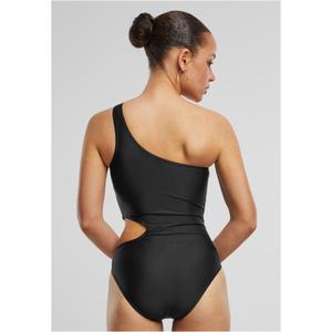 Women's asymmetrical 1-piece swimsuit Urban Classics image-4