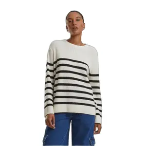 Gestreifter Pullover, Damen Urban Classics Rib image-1