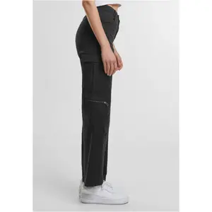 Pantalón utilitario de sarga elástica mujer Urban Classics image-6