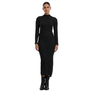 Damenkleid mit Stehkragen Urban Classics Rib image-2