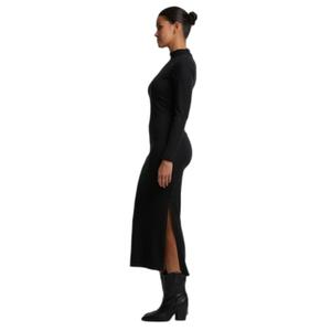 Damenkleid mit Stehkragen Urban Classics Rib image-3