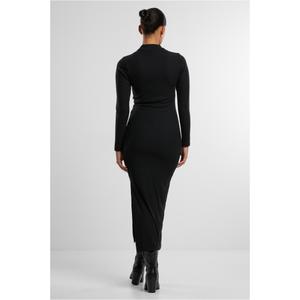 Damenkleid mit Stehkragen Urban Classics Rib image-6