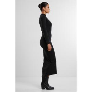 Damenkleid mit Stehkragen Urban Classics Rib image-4