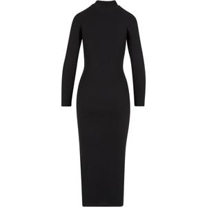 Damenkleid mit Stehkragen Urban Classics Rib image-5