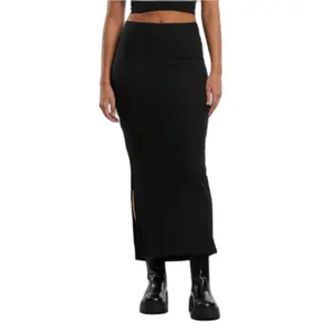 Hoge split rok voor dames Urban Classics Rib image-2