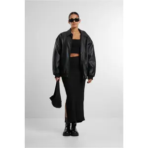 Hoge split rok voor dames Urban Classics Rib image-1