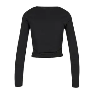 Long-sleeved women's cropped top Urban Classics image-2