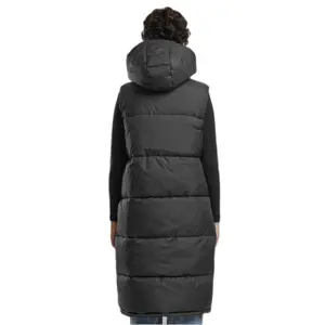 Lang jakke uden ærmer med hætte til kvinder Urban Classics image-4